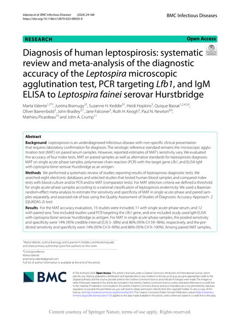 elisa test leptospirosis|leptospirosis serovars.